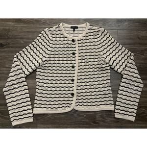 Rag & Bone Elisa Stripe Cardigan size Medium